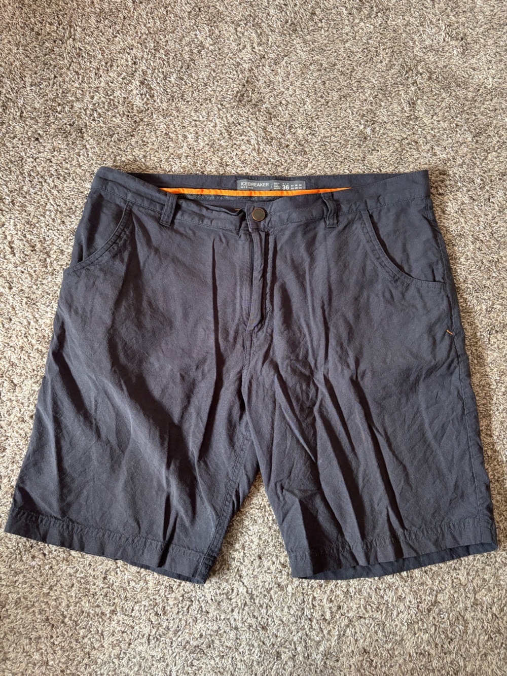 Icebreaker merino wool blend shorts